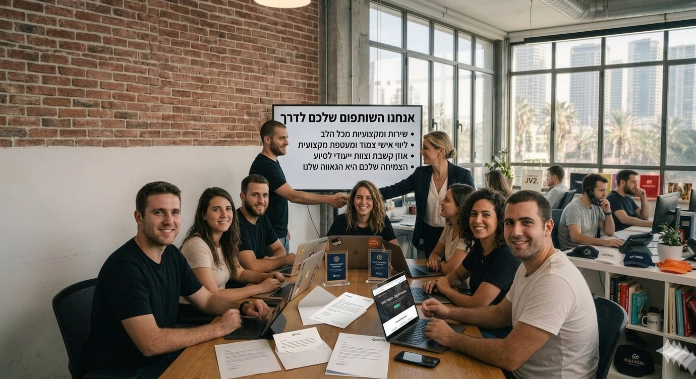 הצוות שלנו — שותפים לדרך — אורטק מדיה